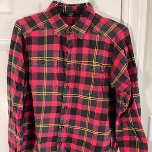 Kavu Big Joe Shirt Blaze Flannel Medium Great Condition